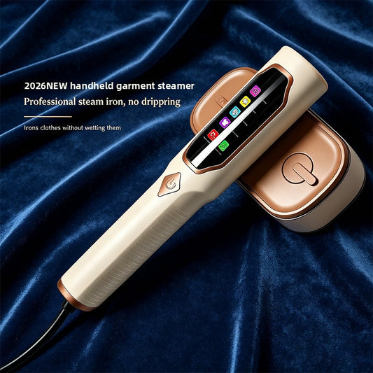 Liquid crystal portable handheld ironing machine